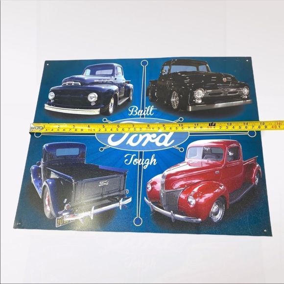 Vintage Like Ford Tin Sign - Picture 8 of 9